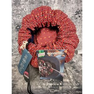 Wonderbag Insulated Portable Slow Cooker Non Electric Bag Pot Carrier Red Large